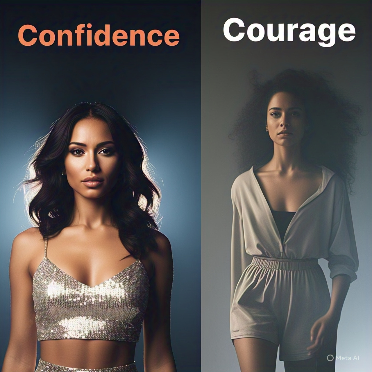 Confidence vs Courage